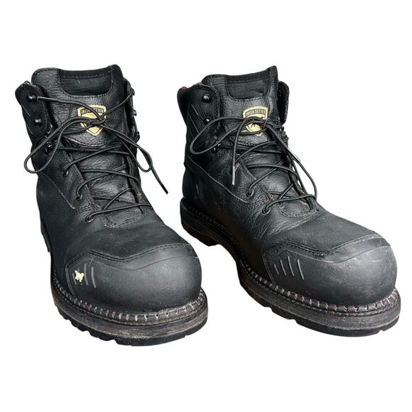 Irish Setter By Red Wing Edgerton XD Black Waterproof Safety Toe Boot Size15 main image 10